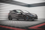 Splitters laterales traseros V.2 + flaps para Volkswagen Golf R Hatchback Mk8 fits only with: VW-GO-8-R-RS1G