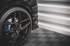 Splitters laterales traseros V.2 + flaps para Volkswagen Golf R Hatchback Mk8 fits only with: VW-GO-8-R-RS1G
