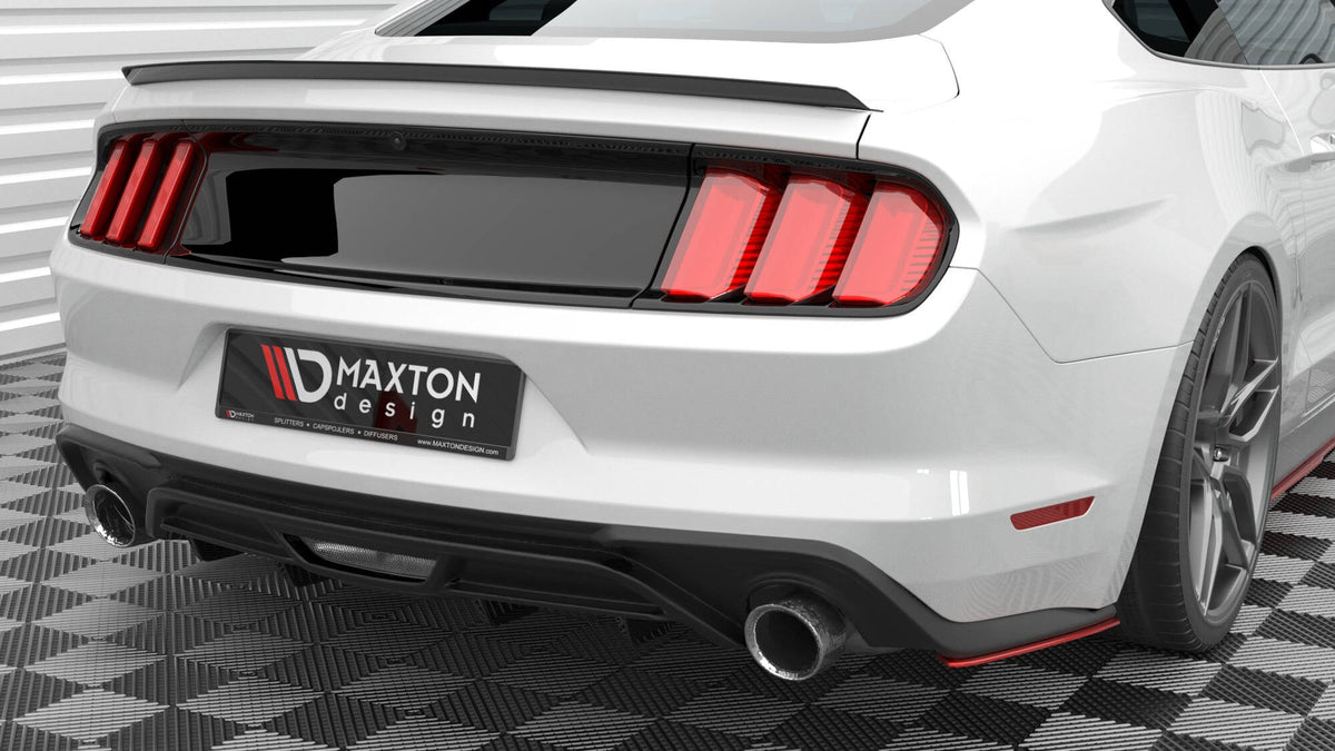 Splitters laterales traseros V.2 para Ford Mustang GT Mk6 Facelift
