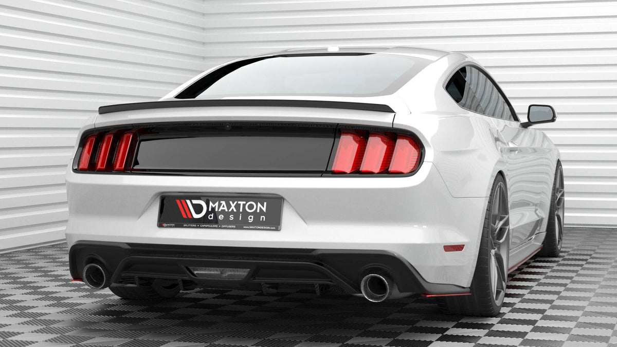 Splitters laterales traseros V.2 para Ford Mustang GT Mk6 Facelift