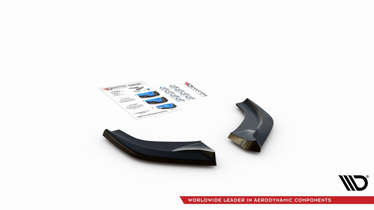 Splitters laterales traseros V.2 para Hyundai I30 N Hatchback Mk3 Facelift