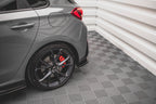 Splitters laterales traseros V.2 para Hyundai I30 N Hatchback Mk3 Facelift