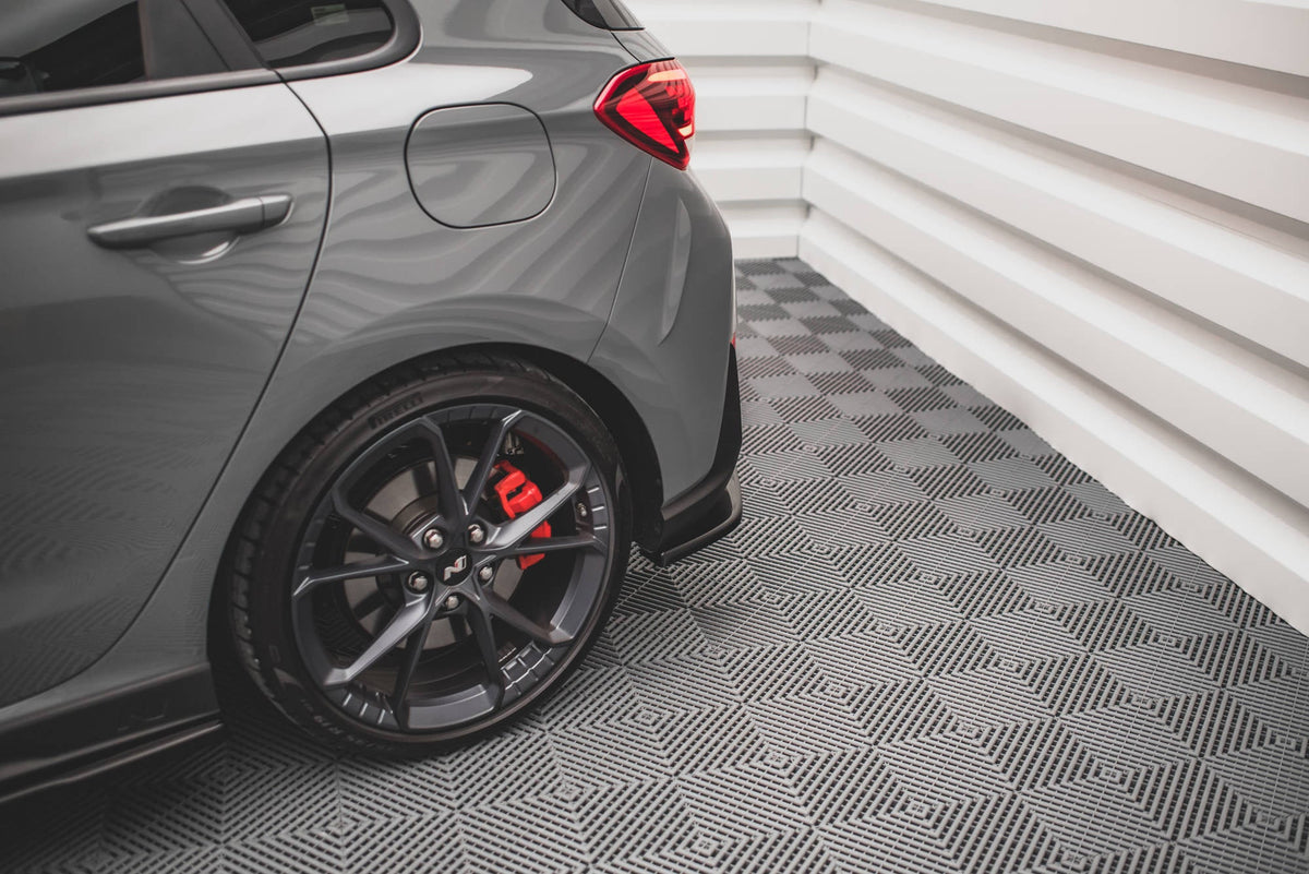Splitters laterales traseros V.2 para Hyundai I30 N Hatchback Mk3 Facelift