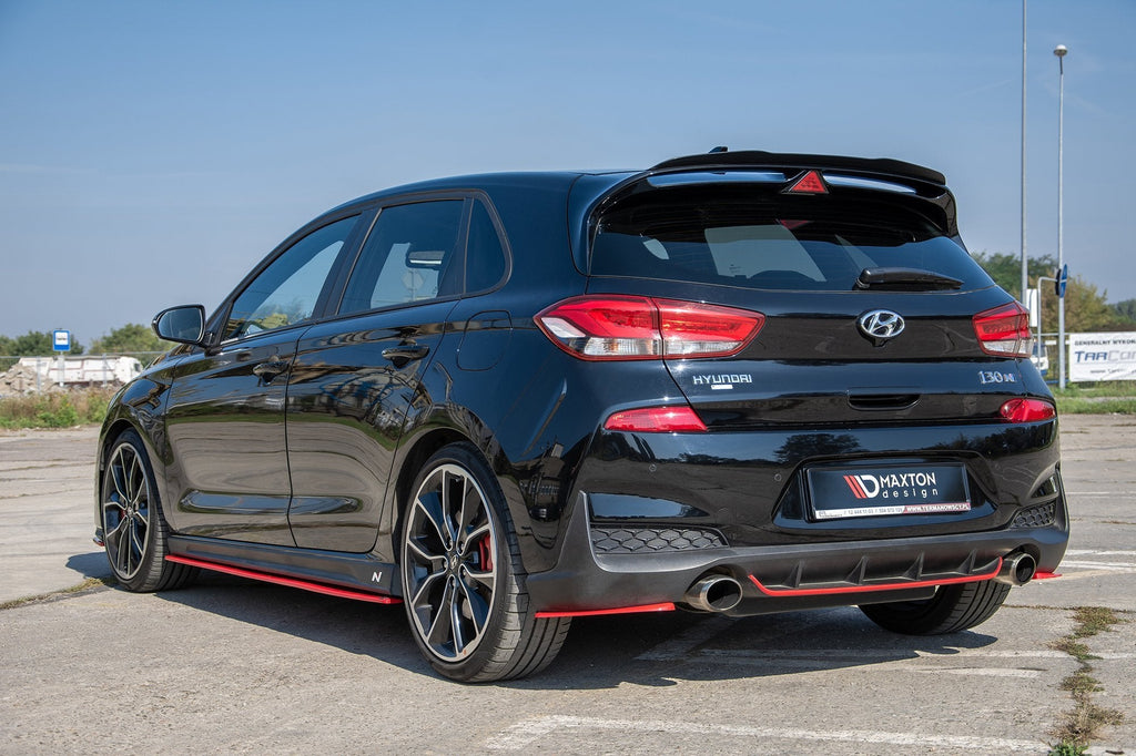 Splitters laterales traseros V.2 para Hyundai I30 N Mk3 Hatchback