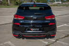 Splitters laterales traseros V.2 para Hyundai I30 N Mk3 Hatchback