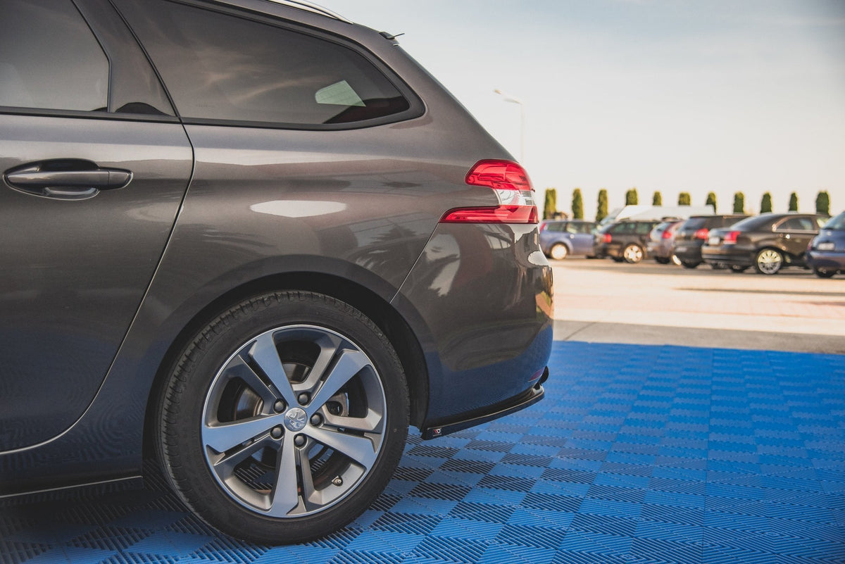Splitters laterales traseros V.2 para Peugeot 308 SW Mk2