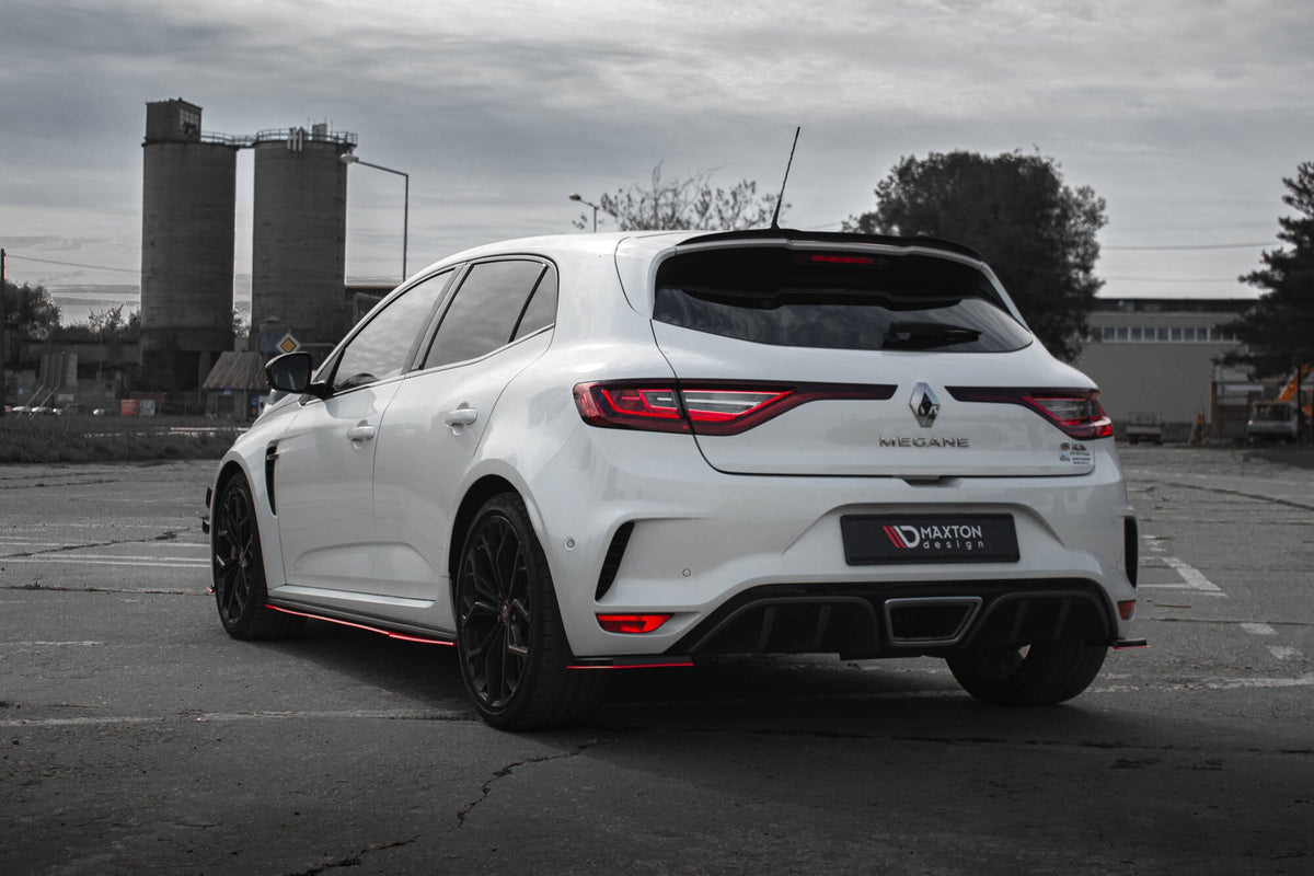 Splitters laterales traseros V.2 para Renault Megane RS Mk4