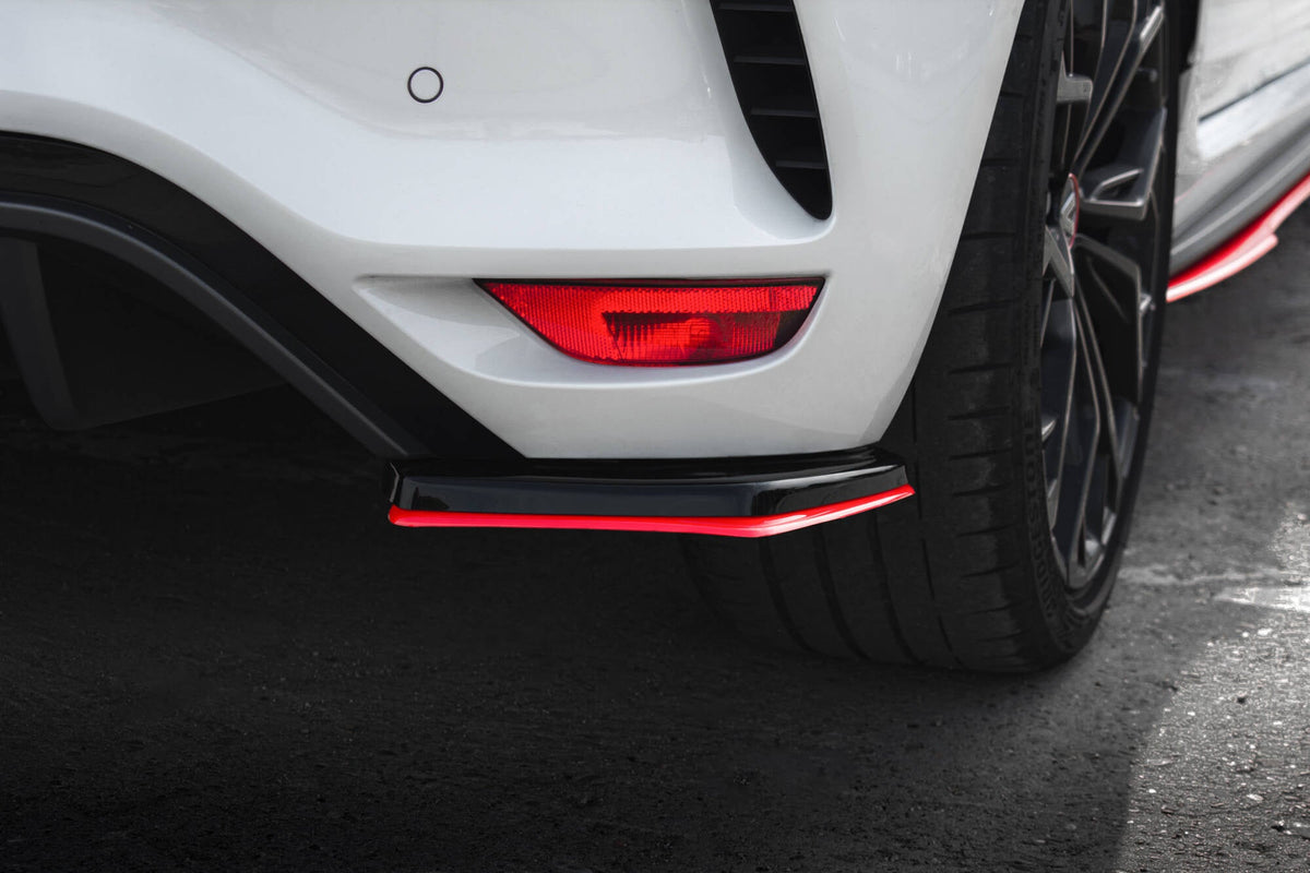 Splitters laterales traseros V.2 para Renault Megane RS Mk4