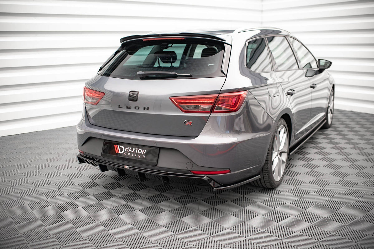 Splitters laterales traseros V.2 para Seat Leon FR Sportstourer Mk3