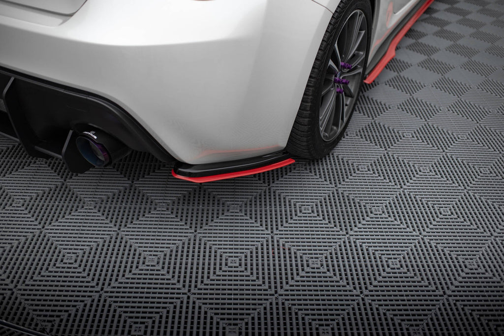 Splitters laterales traseros V.2 para Subaru BRZ Mk1 / Mk1 Facelift