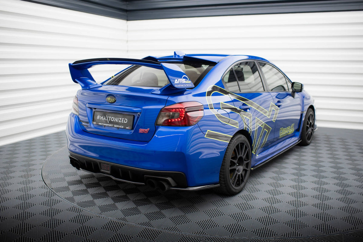 Splitters laterales traseros V.2 para Subaru WRX STI Mk1