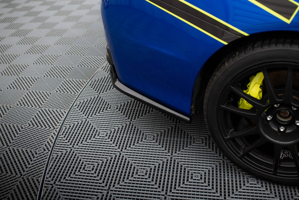Splitters laterales traseros V.2 para Subaru WRX STI Mk1