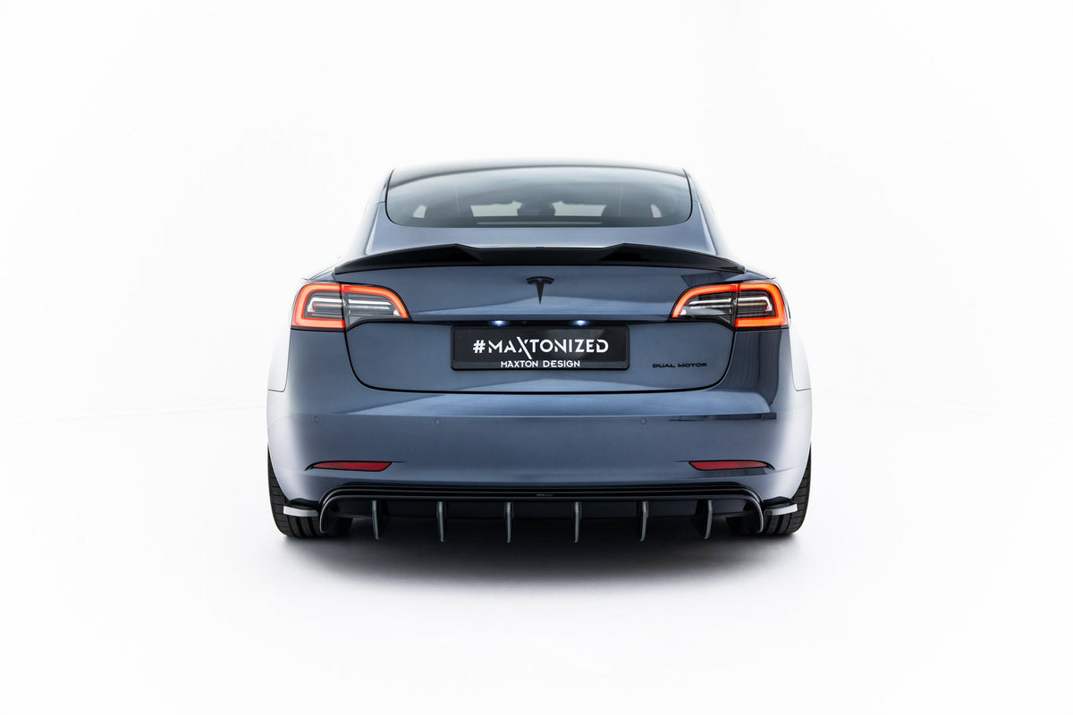 Splitters laterales traseros V.2 para Tesla Model 3