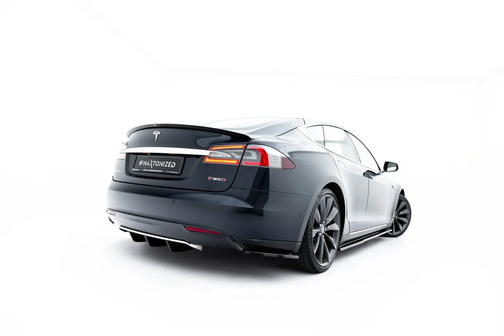 Splitters laterales traseros V.2 para Tesla Model S Mk1