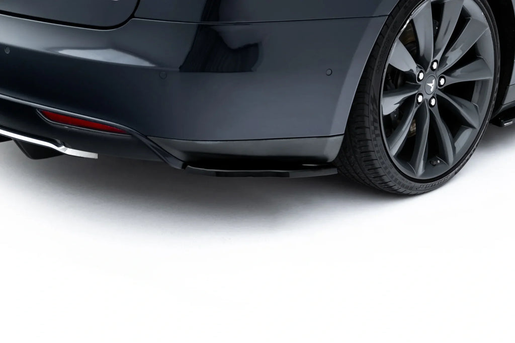 Splitters laterales traseros V.2 para Tesla Model S Mk1