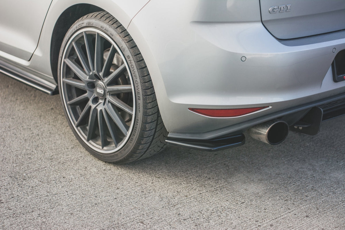 Splitters laterales traseros V.2 para Volkswagen Golf Mk7 GTI