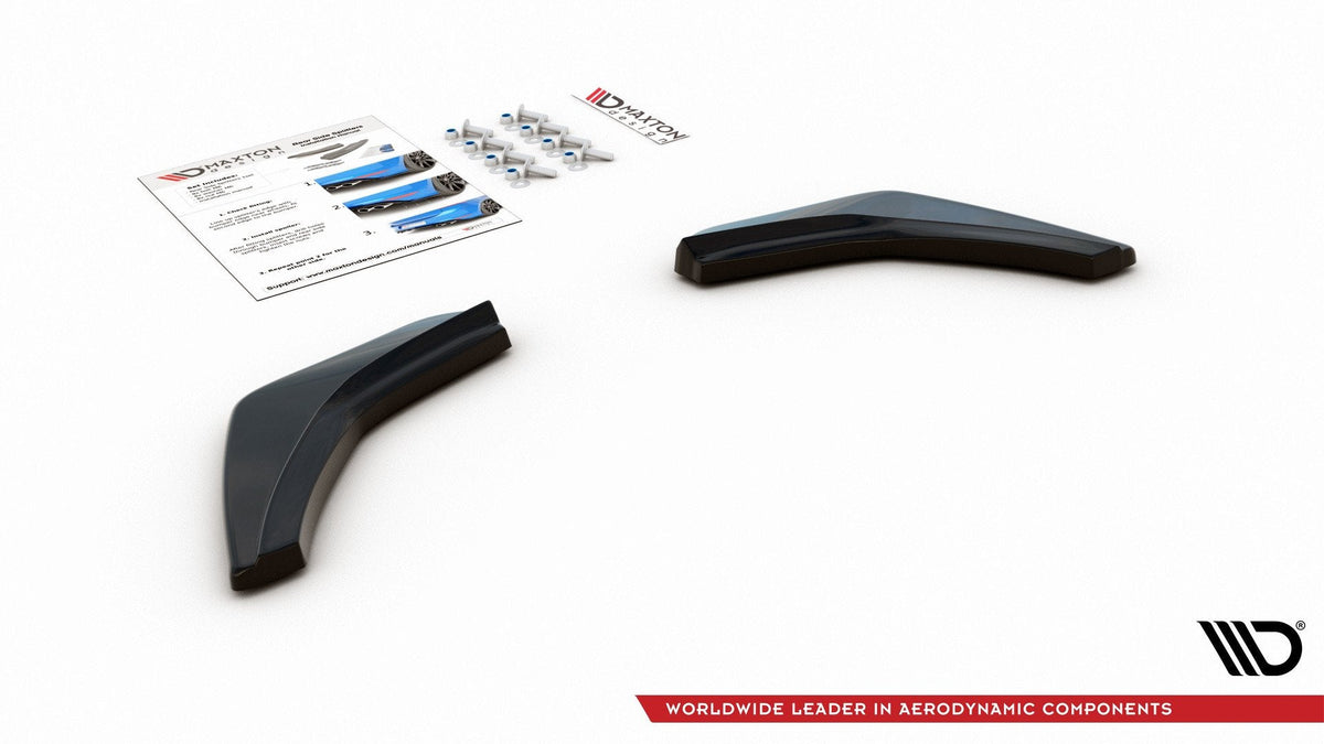 Splitters laterales traseros V.2 para Volkswagen Golf Mk7 GTI