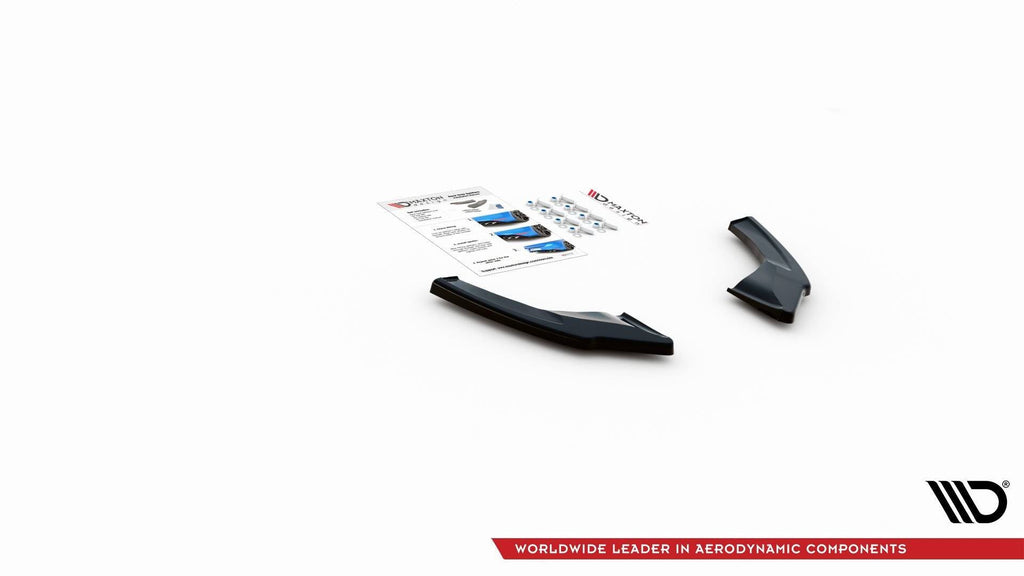 Splitters laterales traseros V.2 para Volkswagen Golf GTI Clubsport Mk8