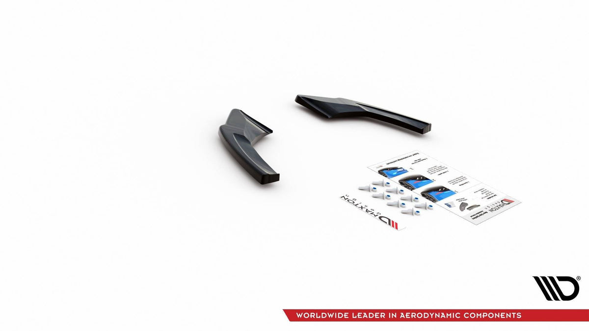 Splitters laterales traseros V.2 para Volkswagen Golf GTI Clubsport Mk8