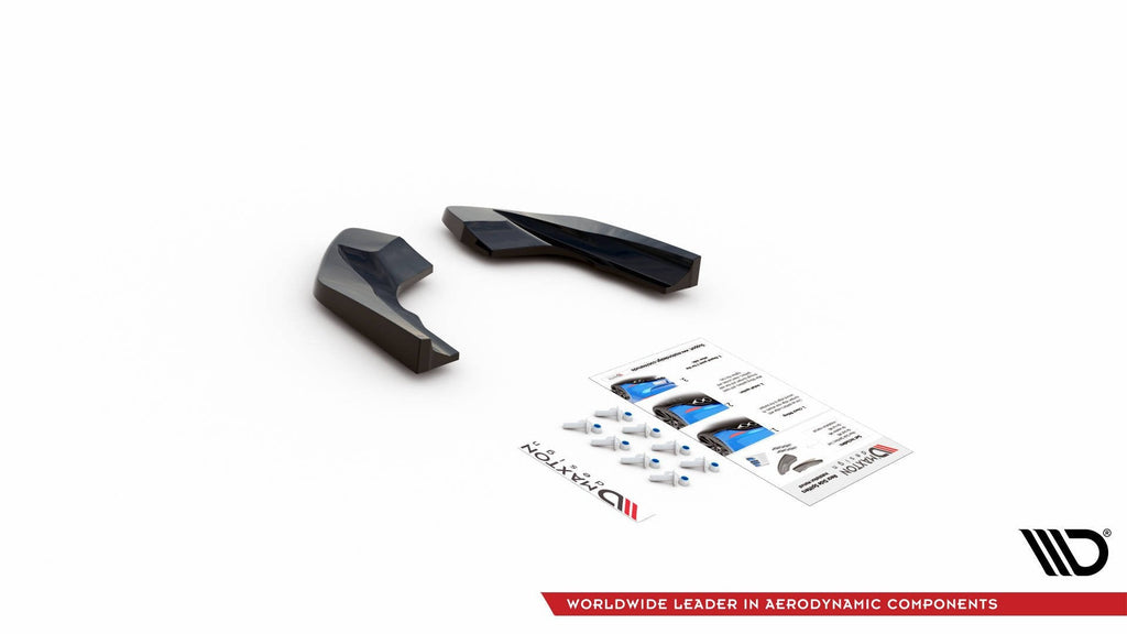 Splitters laterales traseros V.2 para Volkswagen Golf R Hatchback Mk8