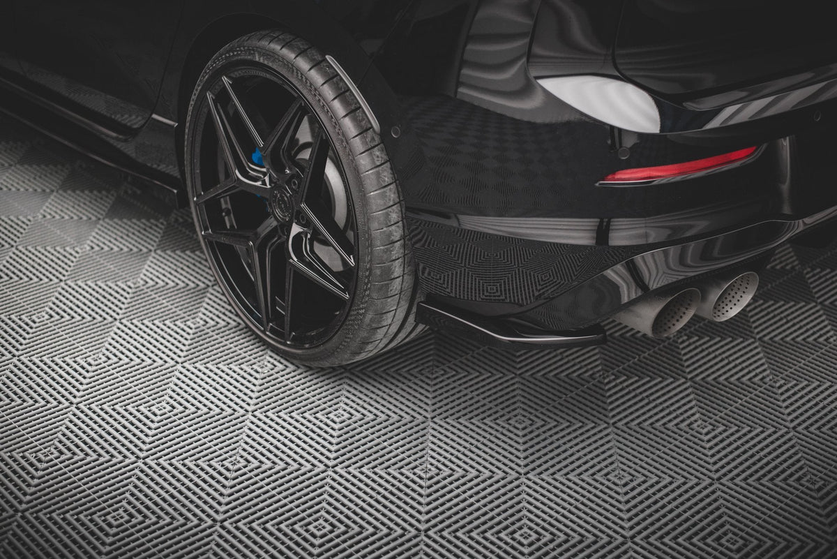 Splitters laterales traseros V.2 para Volkswagen Golf R Hatchback Mk8