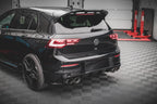 Splitters laterales traseros V.2 para Volkswagen Golf R Hatchback Mk8