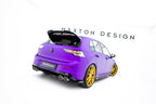 Splitters laterales traseros V.2 para Volkswagen Golf R Hatchback Mk8 Facelift