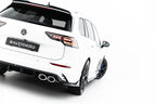 Splitters laterales traseros V.2 para Volkswagen Golf R Variant Mk8 / Mk8 Facelift Fits only with : VW-GO-8F-R-VA-RS1G+RS1RG