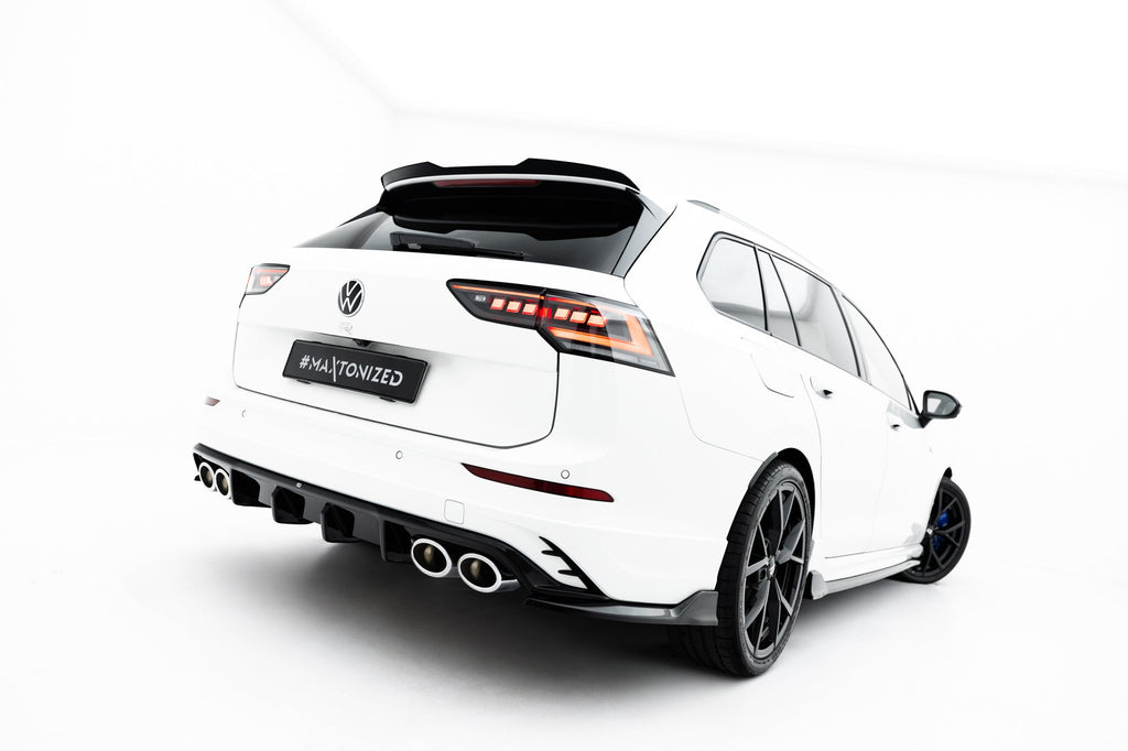 Splitters laterales traseros V.2 para Volkswagen Golf R Variant Mk8 / Mk8 Facelift Fits only with : VW-GO-8F-R-VA-RS1G+RS1RG
