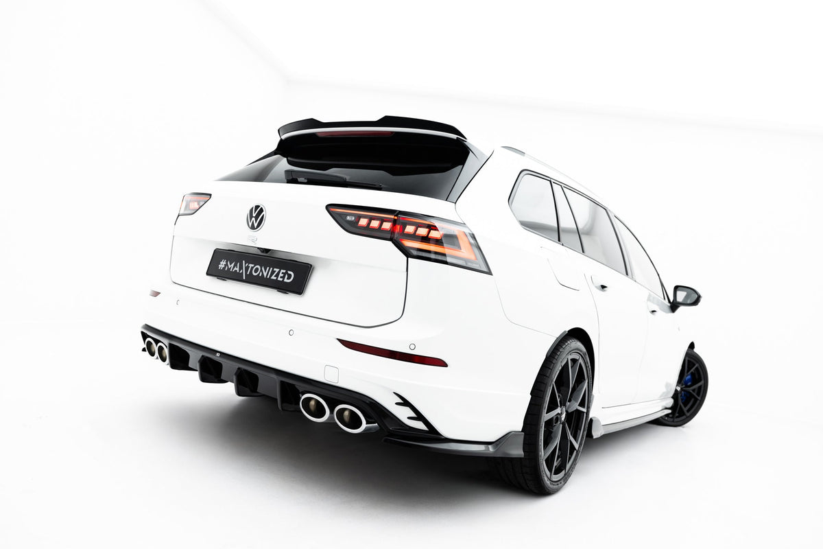 Splitters laterales traseros V.2 para Volkswagen Golf R Variant Mk8 / Mk8 Facelift Fits only with : VW-GO-8F-R-VA-RS1G+RS1RG