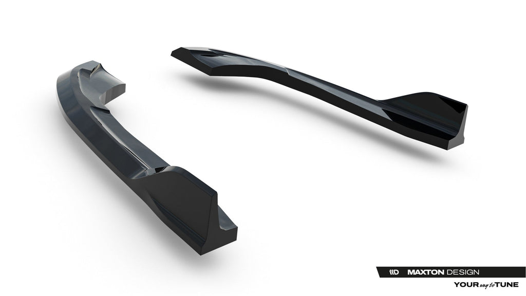 Splitters laterales traseros V.2 para Volkswagen Golf R Variant Mk8 / Mk8 Facelift Fits only with : VW-GO-8F-R-VA-RS1G+RS1RG