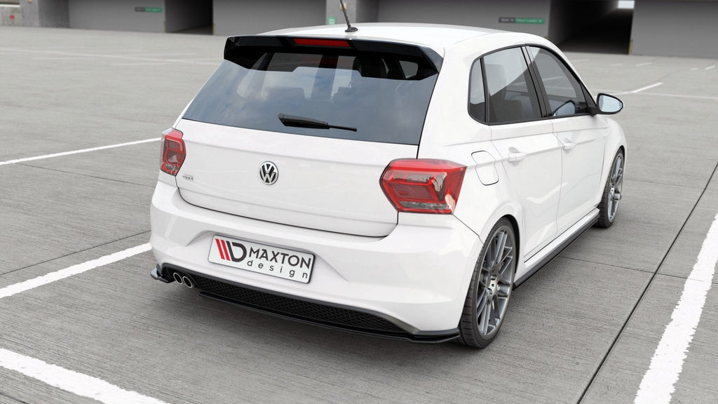 Splitters laterales traseros V.2 para Volkswagen Polo GTI / R-line Mk6
