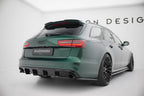 Splitters laterales traseros V.3 para Audi A6 S-line Avant C7
