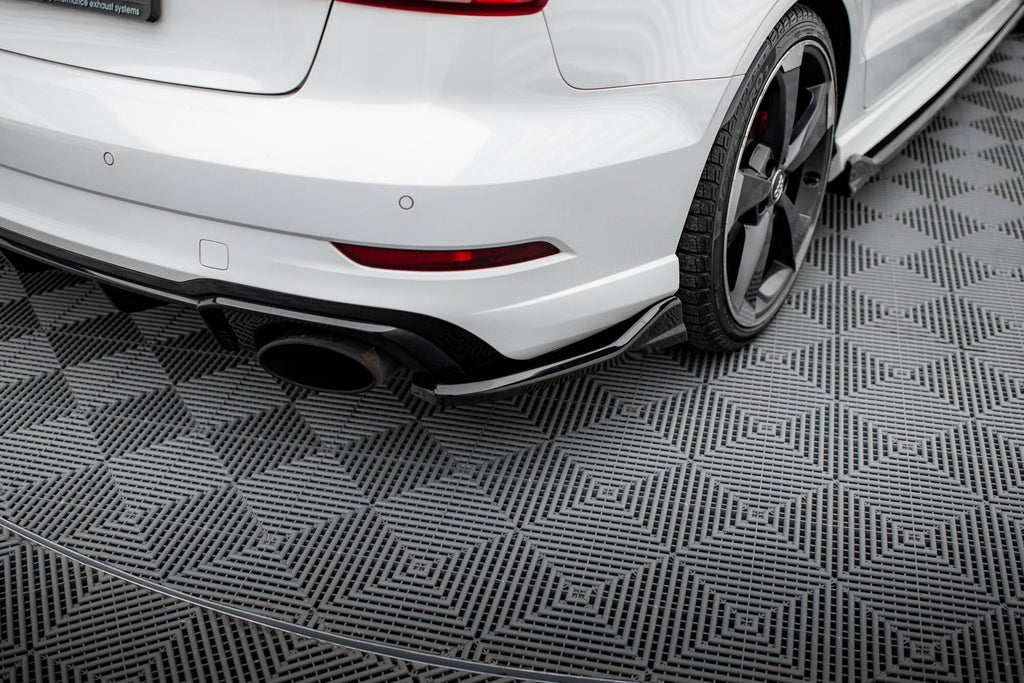 Splitters laterales traseros V.3 para Audi RS3 Sedan 8V Facelift