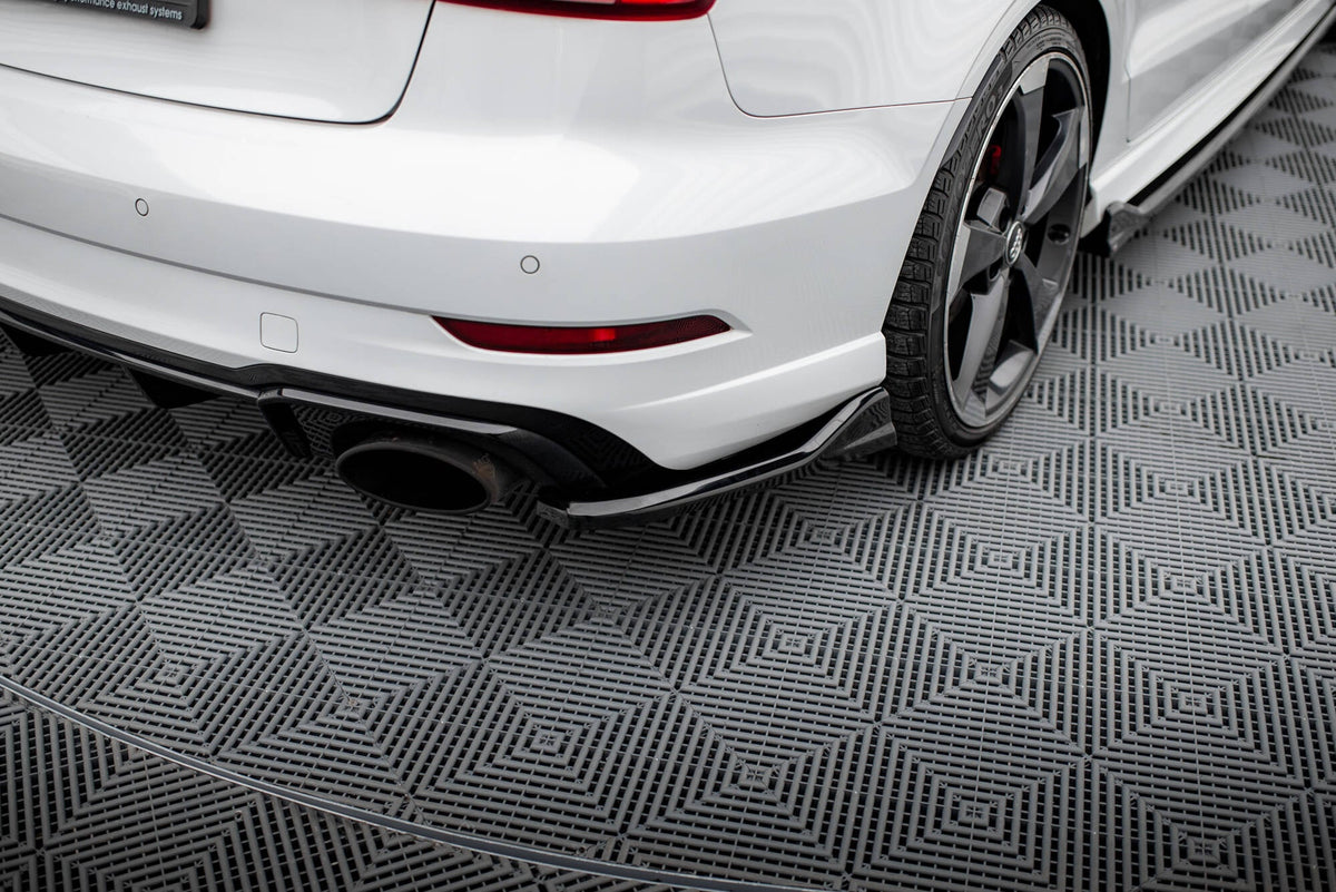 Splitters laterales traseros V.3 para Audi RS3 Sedan 8V Facelift