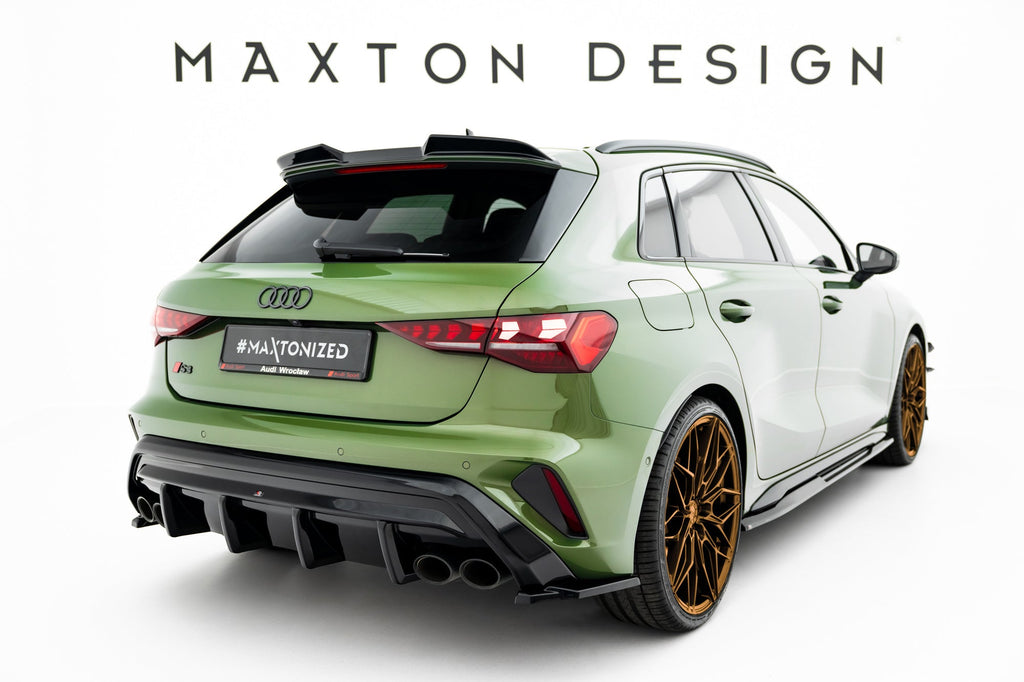 Splitters laterales traseros V.3 para Audi S3 Sportback 8Y Facelift