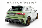 Splitters laterales traseros V.3 para Audi S3 Sportback 8Y Facelift