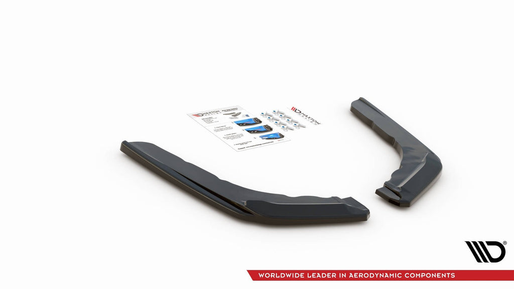 Splitters laterales traseros V.3 para BMW M4 F82
