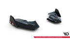 Splitters laterales traseros V.3 + flaps para Ford Fiesta ST Mk7 Facelift