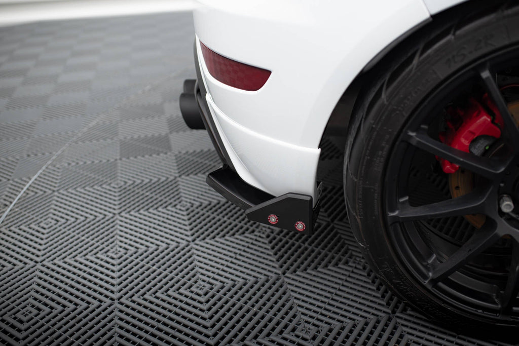 Splitters laterales traseros V.3 + flaps para Ford Fiesta ST Mk7 Facelift