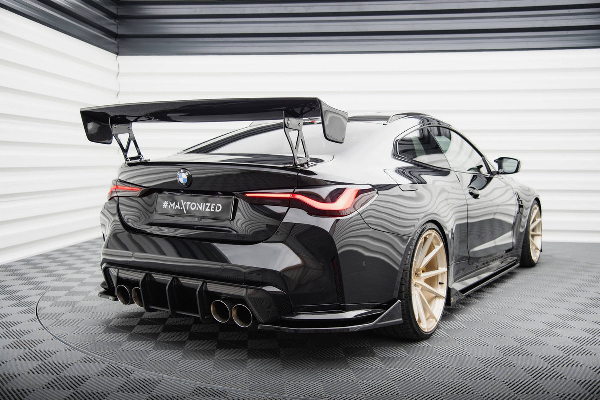 Splitters laterales traseros V.4 para BMW M4 G82 / G82 Facelift