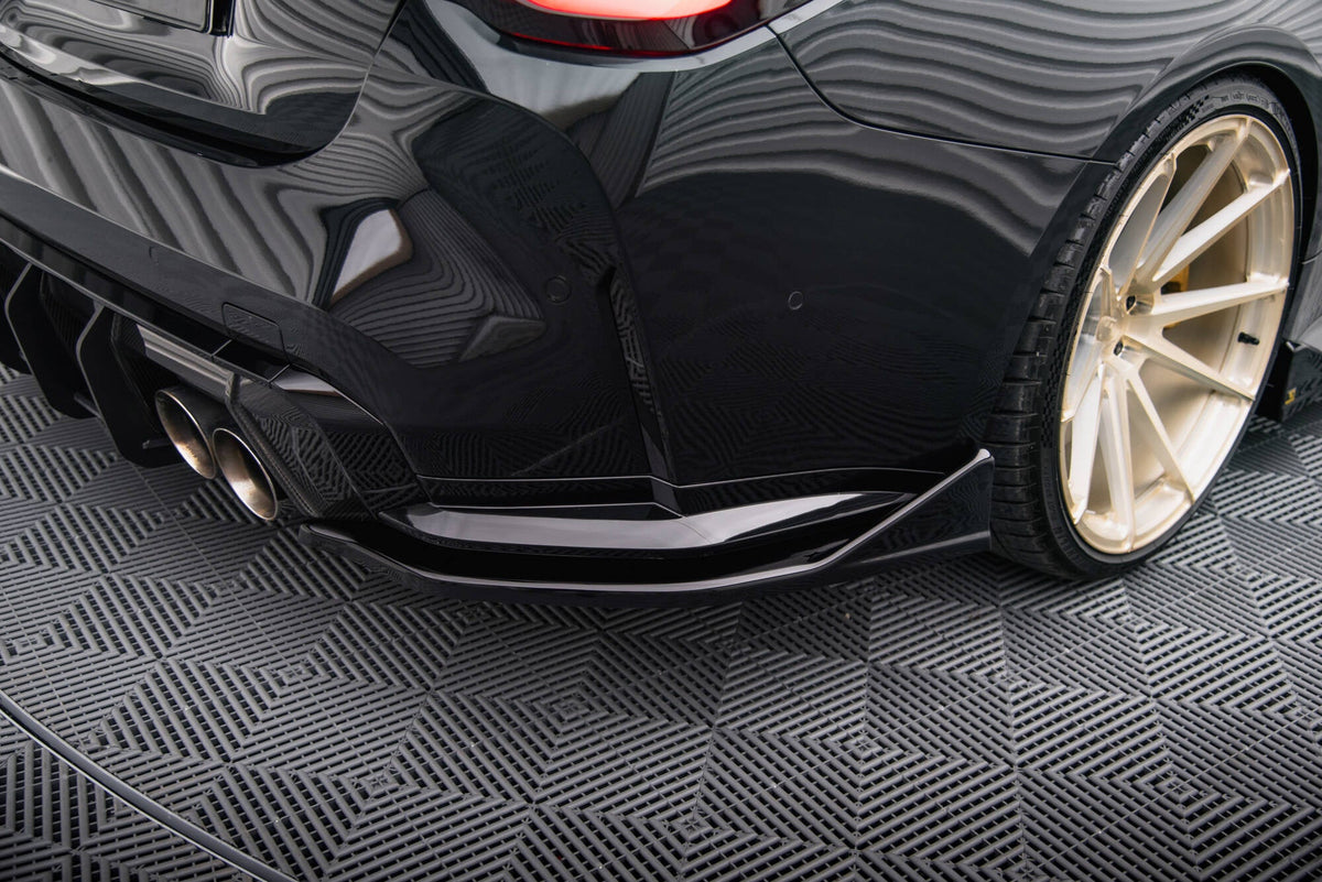 Splitters laterales traseros V.4 para BMW M4 G82 / G82 Facelift
