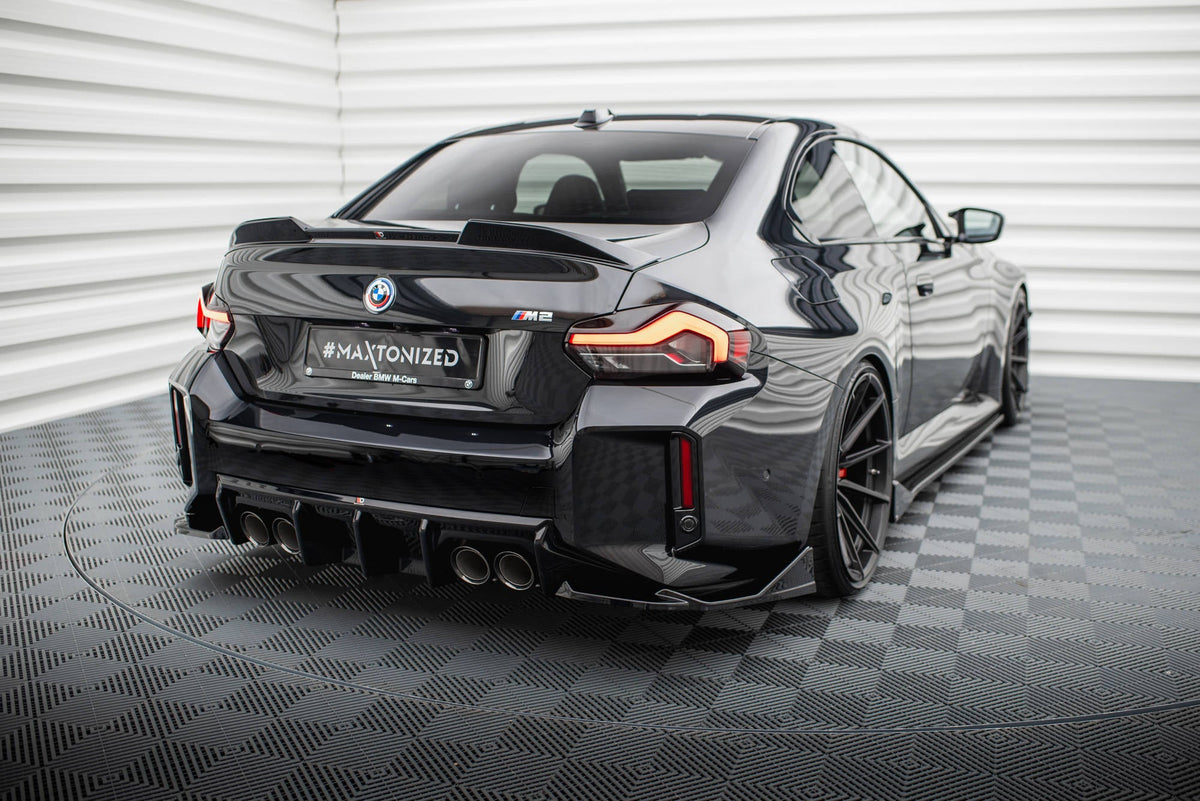 Splitters laterales traseros V.4 (para difusor trasero V.1) para BMW M2 G87