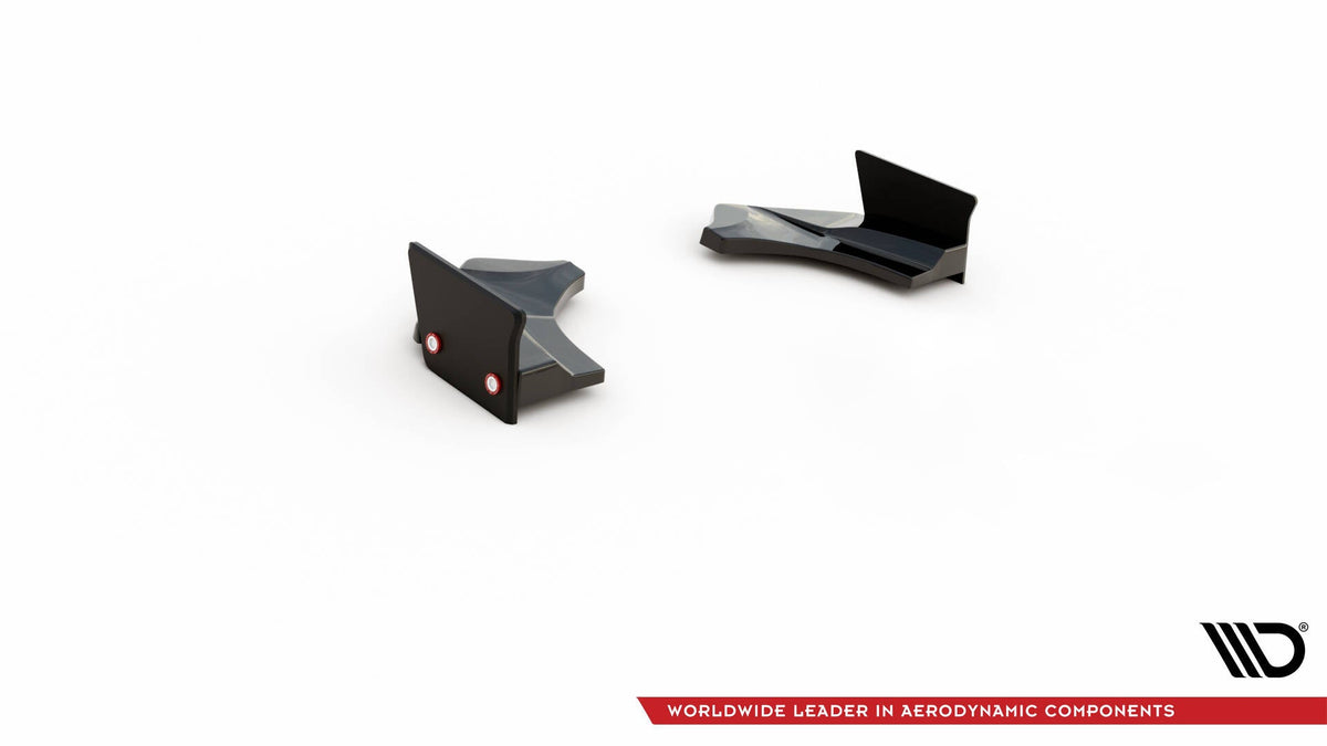 Splitters laterales traseros V.4 + flaps para Ford Fiesta ST Mk8