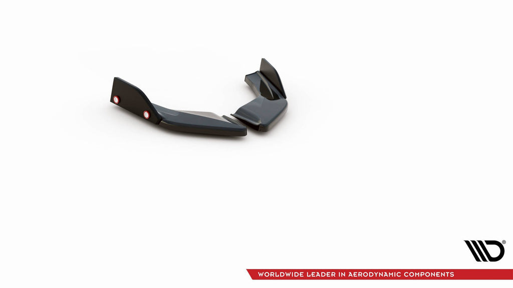 Splitters laterales traseros V.4 + flaps para Volkswagen Golf GTI / GTE Mk8 Fits only with : VW-GO-8-GTI-RS2
