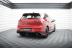 Splitters laterales traseros V.4 + flaps para Volkswagen Golf GTI / GTE Mk8 Fits only with : VW-GO-8-GTI-RS2