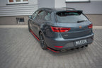 Splitters laterales traseros V.4 para Seat Leon Cupra Mk3 Facelift Sportstourer