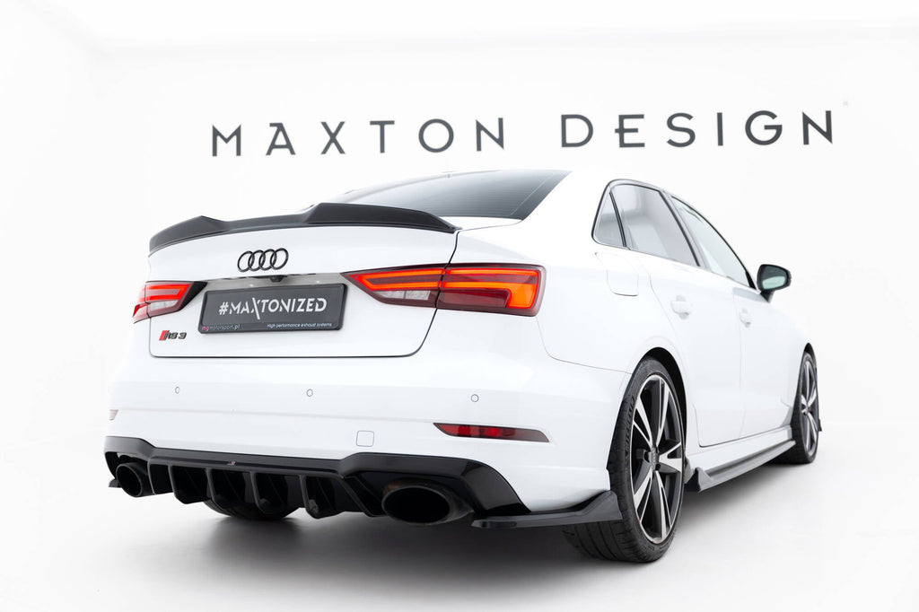 Splitters laterales traseros V.5 para Audi RS3 Sedan 8V Facelift