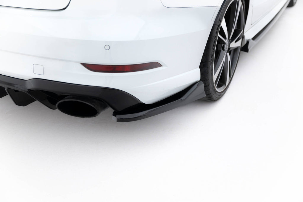 Splitters laterales traseros V.5 para Audi RS3 Sedan 8V Facelift