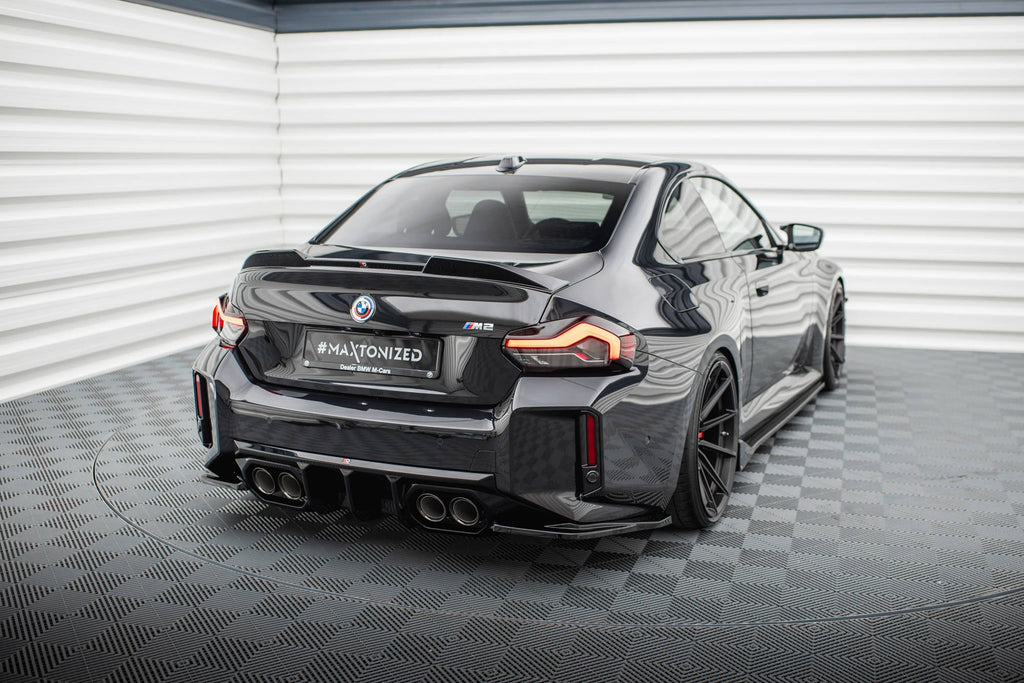 Splitters laterales traseros V.5 (para difusor trasero V.2) para BMW M2 G87